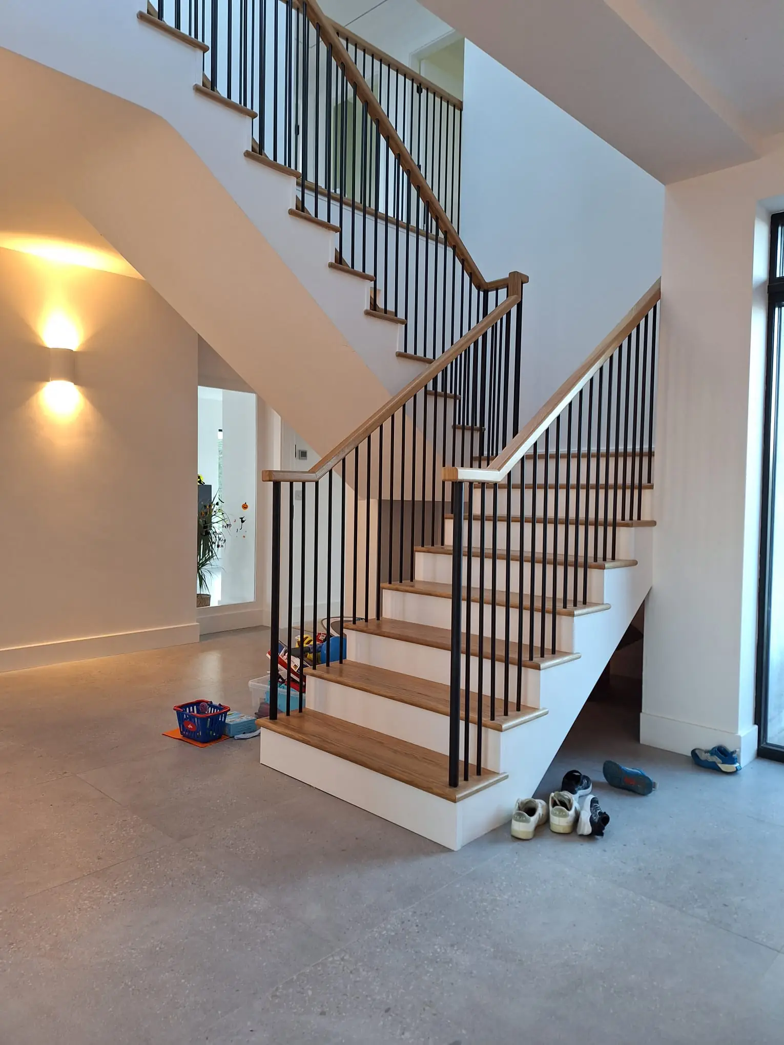 Room makeover with professional interior painting finishing touches by MS Partners