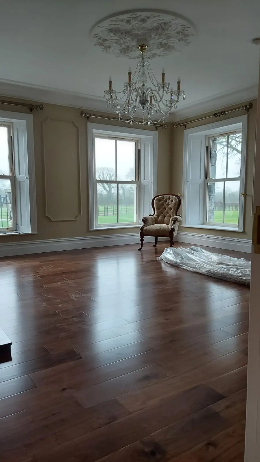 Premium interior painting service with quality finish by MS Partners